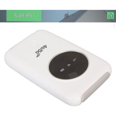 Modem WiFi 4G LTE débloqué, 300Mbps, Routeur Portable Hotspot 4G, Batterie 3200mAh, Blanc, pour D'affaires (1/4)