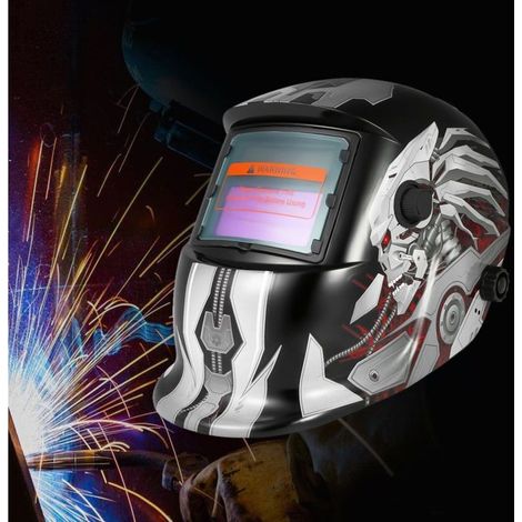 Masque De Soudure Automatique,Casque Soudure Auto Assombrissement Solaire Grande Vue Casque de Soudure DIN 9-13 TIG MAG (1/3)