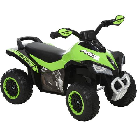 Quad per Bambini a Spinta Manuale con Suoni Integrati Verde (1/5)