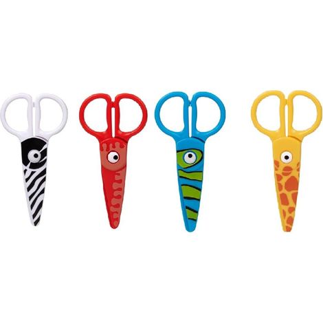 Forbici di plastica per bambini Strigo animale
