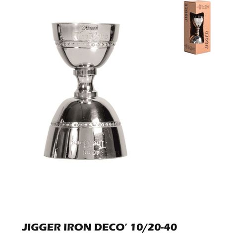 Jigger Decò professionale The-Bars 10-20/40 ml
