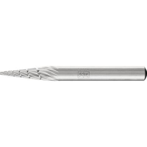 PFERD 0618/6 Z3 22422736 FORET CONIQUE ÉTAGÉ POUR MÉTAUX EN ACIER RAPIDE (1/3)