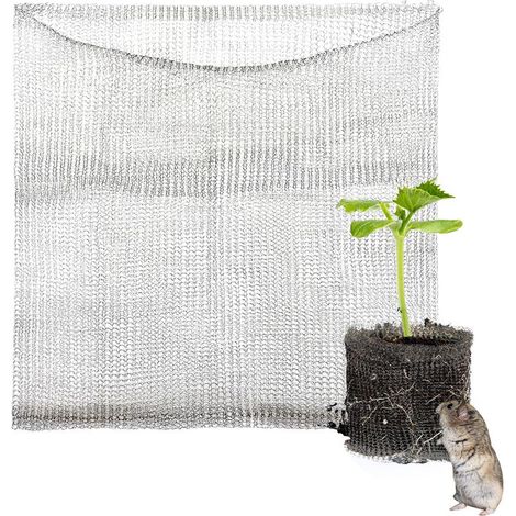 Protecteur de racines de plantes, sac en maille de Protection en acier inoxydable 304 pour Fruits, baies et légumes (1/5)