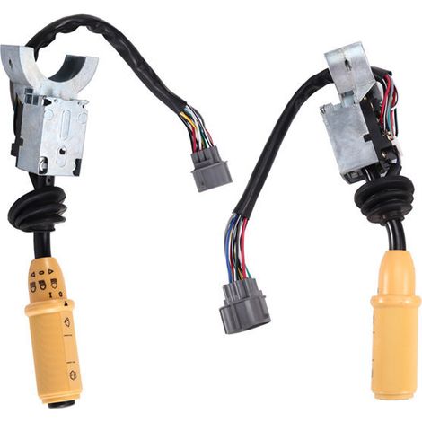 1 paire de commutateurs de colonne de direction JCB 701/52601 et 701/37702 (1/4)