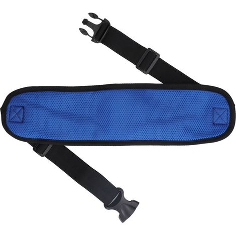 Cinghie di fissaggio portatili, traspiranti, antiscivolo, imbottite in schiuma e in nylon per sedia a rotelle, adatte anche per motociclette.