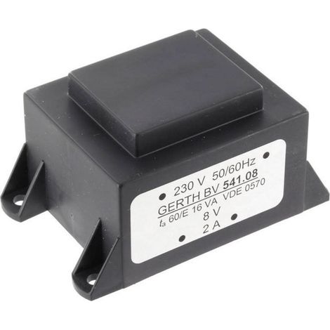 Gerth PTA542401 Printtransformator 1 x 230 V 1 x 24 V/AC 16 VA 666 mA (1/3)