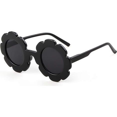 Lunettes de soleil fleuries pour enfants (filles et garçons), mignonnes, protection UV400, colorées, 3-8 ans (1/5)