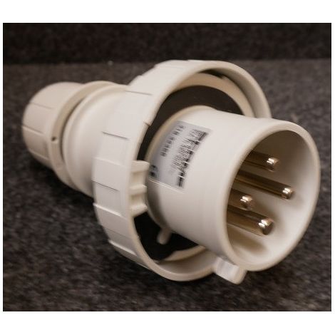 Fiche prise mobile 3P+T 32A mâle 480-500V noire 50-60Hz 7h étanche IP66/IP67 OPTIMA (1/2)