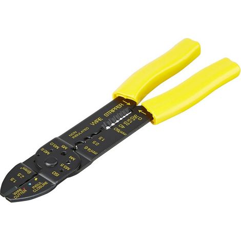 Alicates de crimpado para terminales STANLEY de 220 mm (1/4)