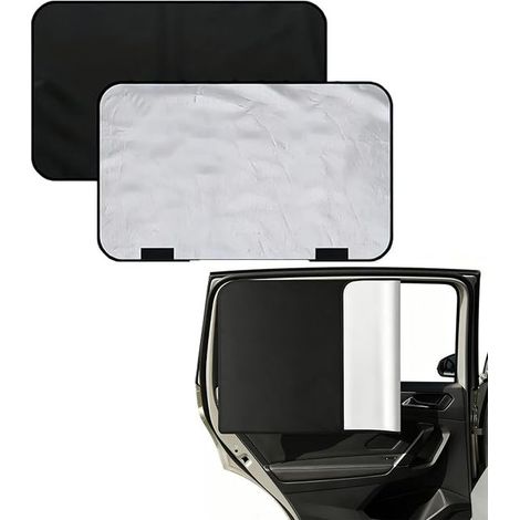 Magnetic Car Sun Shades, UV Blackout Curtain and Sun Protection for Rear Windows and Side Windows – Compatible with SUV, Saloon, Van (1/4)