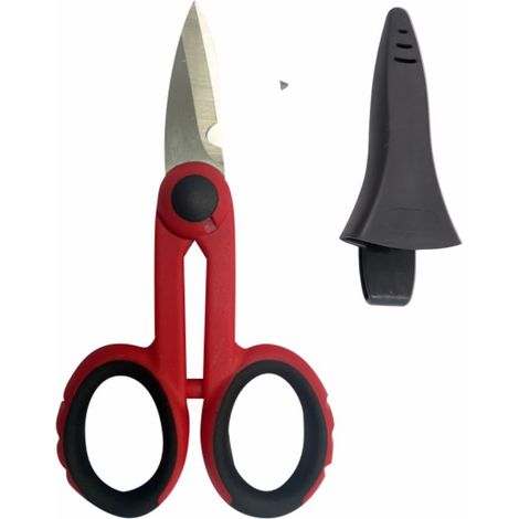Forbici da elettricista professionali - acciaio inox - precisione e sicurezza