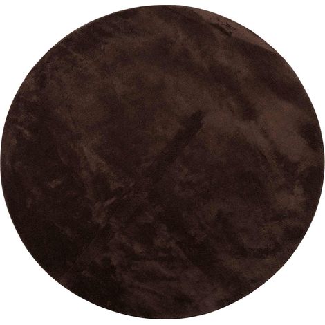 Mittlerer Flor weicher und waschbarer Teppich HUARTE Braun vidaXL