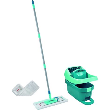 Leifheit Bodenwisch-Komplett-Set Profi XL Mobile mit Staubbezug 42 cm Wischbreite (1/3)