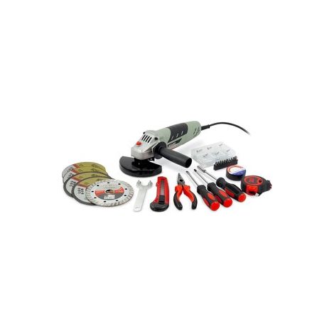 SET SMERIGLIATRICE COMPLETO DI VALIGETTA E 100 ACCESSORI (1/4)