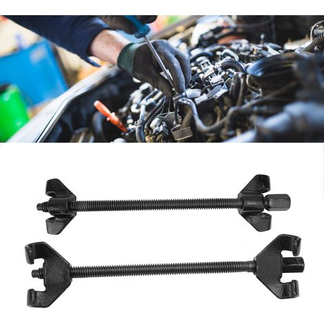 Compresseur de ressort hélicoïdal de 14 pouces pour le démontage et l'installation des jambes de force - Outil de réparation automobile robuste (1/5)