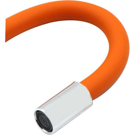 Tuyau d'arrosage robinet rallonge anti - éclaboussures Gode buse universelle filtration eau du robinet cuisine tuyau d'arrosage 29cm une pièce (1/3)
