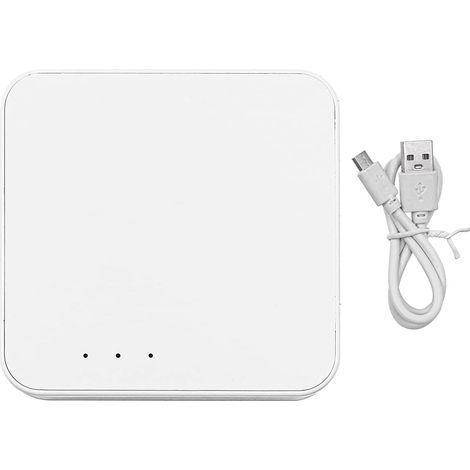 Gateway Hub With Wi-Fi Bluetooth Connection for 256 Smart Home Devices - Compatible (1/5)