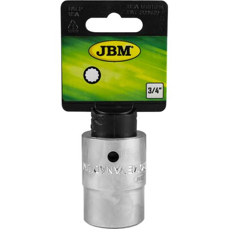 3/4" kurzer Steckschlüssel mit 30mm Kanten.  JBM10356