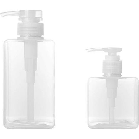 Leere PETG+PP-Flasche für Flüssigkeiten (1/3)