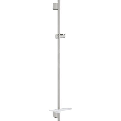 Rainshower Smartactive Barre de douche 900mm avec curseur et support orientable, Supersteel (26603DC0)