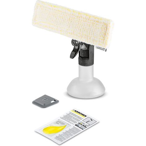 Kärcher 2.633-129.0 2-in-1 Sprayer + Scraper Accessory for Window Cleaners Grey/White (1/5)