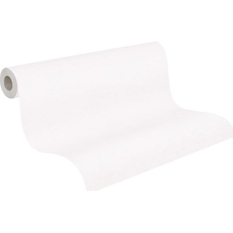 A.S. Creation MV Creativ 144010 Vliestapete Unis 0.53 m x 10.05 m Weiß (1/5)