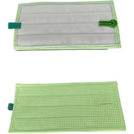 Set mit 2 Ersatz-Wischmoppköpfen für Hartböden Vorwerk MF600 SP600 SPB100 SP7, wiederverwendbar und waschbar (1/5)