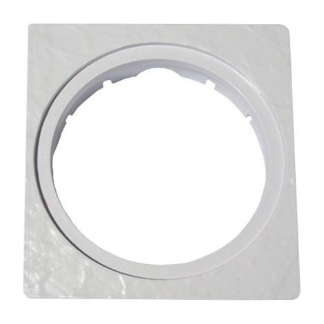 Cadre de skimmer pour piscine – Dimensions 265 x 245 mm – Matière ABS – Pour couvercle de 225 mm – Remplacement Weltico (1/2)