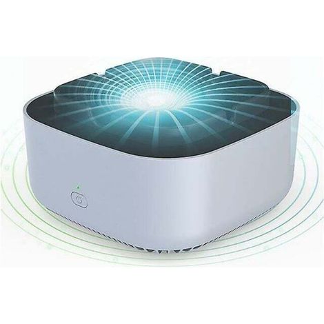 Fumer sans fumée avec nettoyeur à aspiration directe 360 degrés avec filtre à air à arrêt automatique pour cendrier 600mah pour la HouseBlue (1/4)