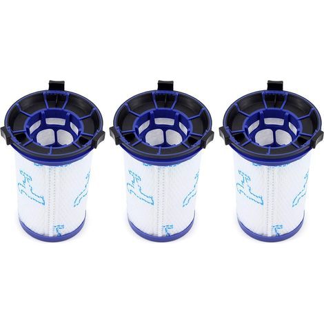 Lot de 3 Filtre de remplacement pour Rowenta Air Force 360 / X-Pert Essential 260 Aspirateur sans fil RH9037 RH9038 RH9039 RH9051 RH9057 RH9079 RH9081 RH9086 (Alternative au ZR009001) (1/5)