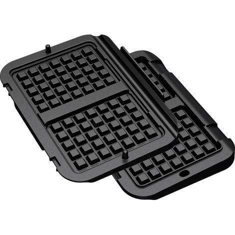 Tefal XA730810 Waffelplatten Schwarz für OptiGrill