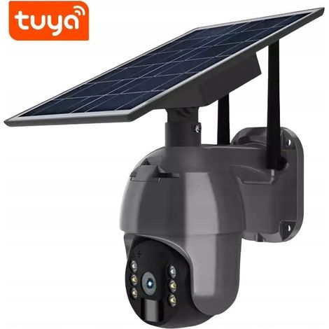 TELECAMERA SOLARE DA ESTERNO DANNEGGIATA, IP ROTANTE WIFI FULL HD
