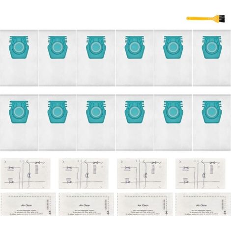 Sacs à poussière pour aspirateur compatibles avec les aspirateurs traîneaux Miele Guard séries L1 et S1, de couleur blanche. (1/5)