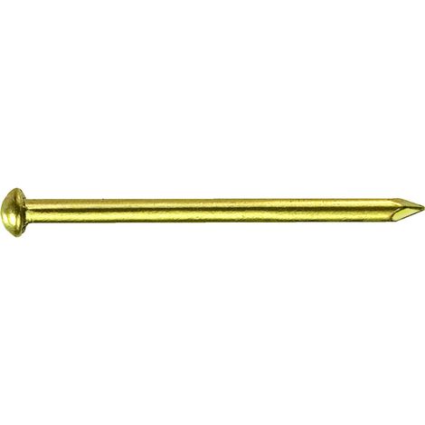 Connex Rundkopfstifte 2.5 x 40 mm Kupfer - 50 g Rundkopf- & Polsternägel