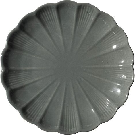 Lot de 6 Assiettes à Dessert "Calista" 19cm Gris