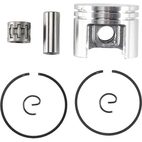 Kit de Piston 38mm avec Segments et Bague Aiguille 10mm pour MS180 - Pièces de Rechange (1/5)