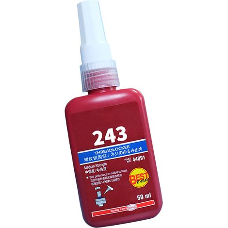 Frein-filet antirouille, résistant au déplacement, forte adhérence, mastic de blocage de filetage, colle pour vis 50 ml