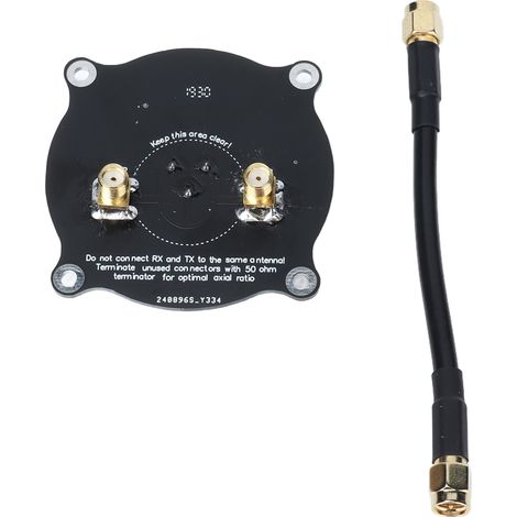 Dreifach gespeiste Patchantenne 5,8 GHz Richtantenne mit zirkularer Polarisation für Drohnen (1/5)