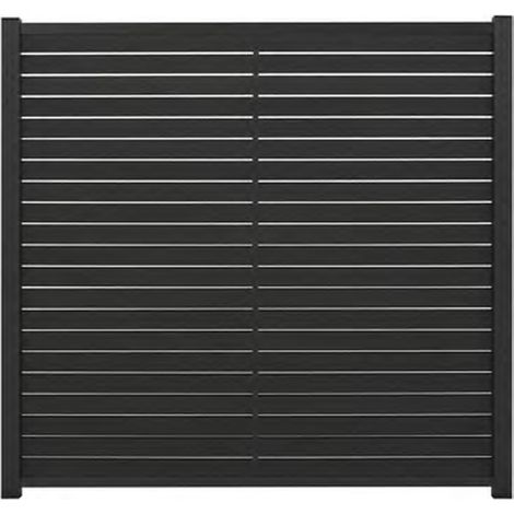 HANÖ-Serie ANTHRAZIT 21 Lamellen 20x75/68x1793 mm