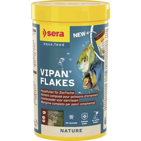 Sera Fischfutter Vipan Flakes 250 ml Fischfutter