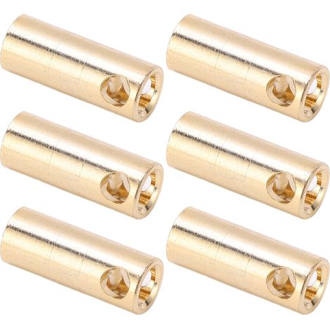 10 Stück 5,5-mm-Bananenstecker, vergoldete Buchse, Motoranschlüsse für RC-Akkus, Controller und Motoren (1/5)