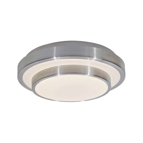 [NEUWERTIG] B-Ware Lindby Naima Led Alu Deckenlampe Deckenlampe Deko Deckenlicht Rund 29,5 Cm