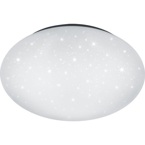 Plafonnier salle de bain POTZ blanc LED 21W IP44 50cm (1/3)