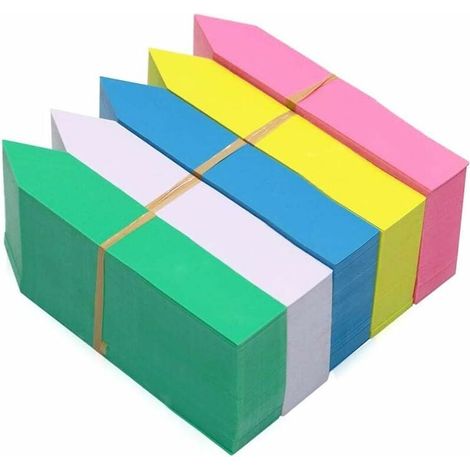 500 Pcs Étiquettes de Graine de Fleur de Plante en Plastique Imperméable Réutilisable en Plastique Marquent des Étiquettes de Jardin Outils de Décoration, Colorées (1/5)