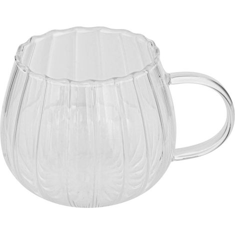 Mug Pumpkin transparent L11,5xp7,5xH9cm - Atmosphera créateur d'intérieur