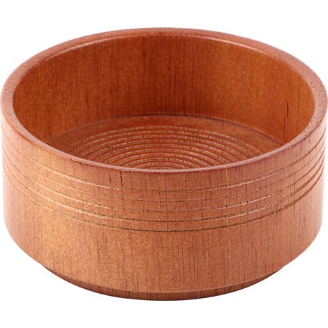Bol en Bois pour Rasage Naturel, Mousse à Raser et Savon à Barbe - Accessoire Rasoir Homme (1/5)