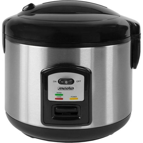 Mesko MS6411 Reiskocher Schwarz Edelstahl 1,5L