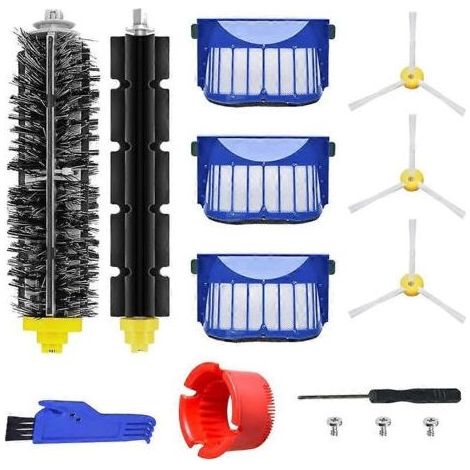 Pièces de rechange pour robot aspirateur iRobot Roomba séries 600 (694, 675, 692, 690, 676, 695) et 500 (595, 585, 564) : brosse latérale (1/5)