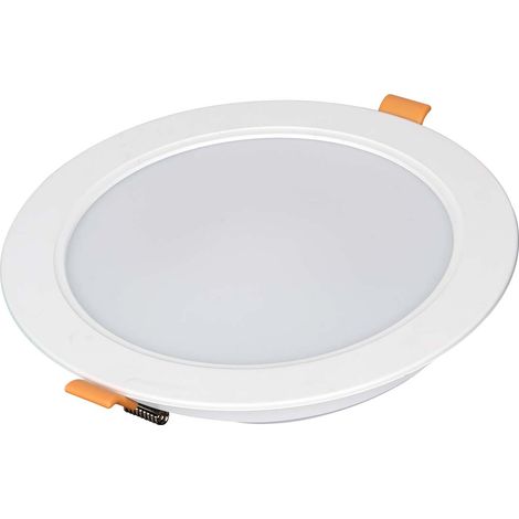 Faretto Led Da Incasso Rotondo 18W 1800LM Neutro 4000K Diametro 170mm Montaggio 2 In 1 Da Plafone e Da Incasso (1/3)