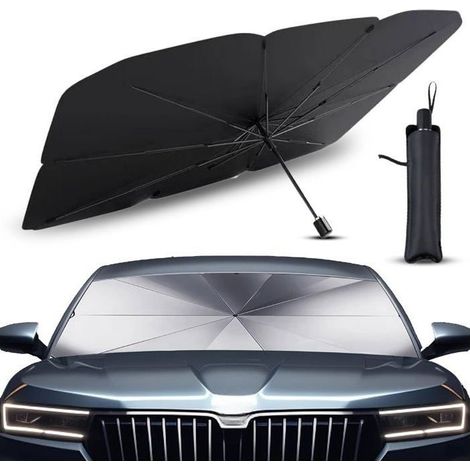 By Sun Car By Brise Front, Umbrella Sun SUV and Truck Pare-soleils for windshield Front Auto to(125 x 65 cm) (1/3)